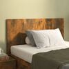 vidaXL T&ecirc;te de lit Ch&ecirc;ne fum&eacute; 120x1,5x80 cm Bois d'ing&eacute;nierie