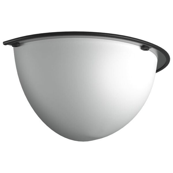 vidaXL Miroirs de circulation en demi-dôme 2 pcs Ø30 cm Acrylique