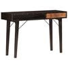 vidaXL Table console 118x35x76 cm Bois de récupération massif