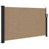 vidaXL Auvent lat&eacute;ral r&eacute;tractable taupe 120x600 cm