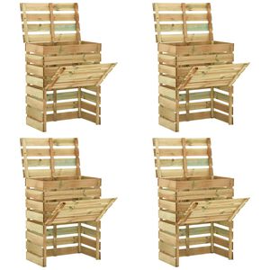 vidaXL Porte coulissante ORKDAL 86 x 198,5 cm Bois de pin massif