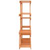 vidaXL Support à fleurs 110x25x110,5 cm bois massif de sapin