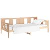 vidaXL Lit de jour sans matelas bois de pin massif 90x190 cm