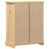 vidaXL Commode Corona 92x48x120 cm bois massif de pin