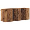 vidaXL Unit&eacute; murale de TV 5 pcs Bois Ancien Bois d'ing&eacute;nierie