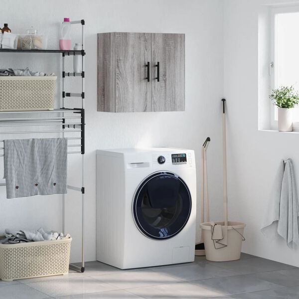 vidaXL Armoire murale sonoma gris 60x31x60 cm bois d'ing&eacute;nierie