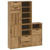 vidaXL Armoires lat&eacute;rales 5 pcs ODDA 40x24x79 cm bois massif pin