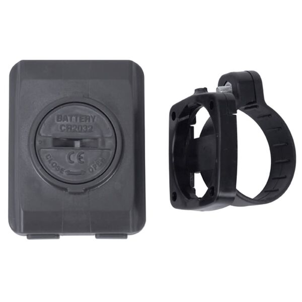 Dresco Ordinateur sans fil de v&eacute;lo 12 fonctions Blanc