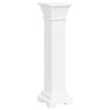 vidaXL Support pilier classique carr&eacute; pour plantes MDF