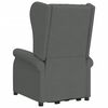 vidaXL Fauteuil de massage inclinable Gris fonc&eacute; Tissu