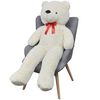 vidaXL Ours en peluche Blanc 170 cm