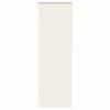 vidaXL Store enrouleur occultant blanc cass&eacute; 70x210cm largeur du tissu