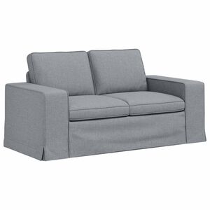vidaXL Canap&eacute; Gris clair 162 x 80 x 82 cm tissu