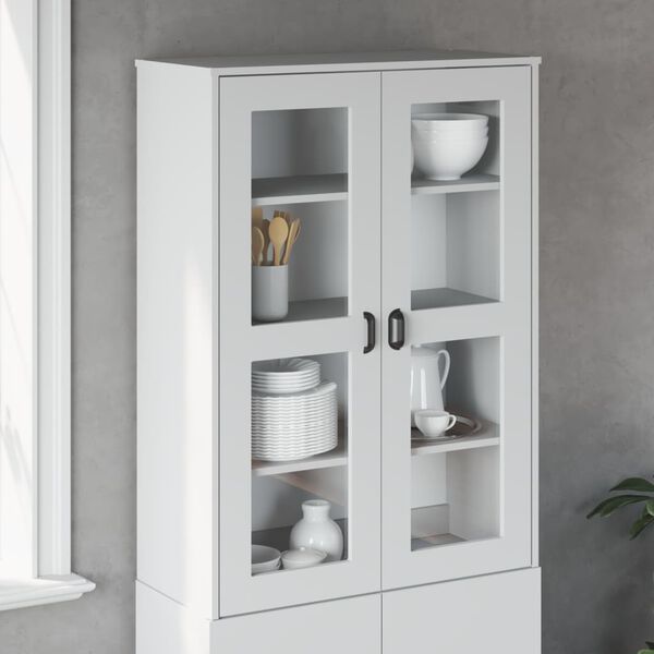 vidaXL Dessus pour buffet VIKEN blanc bois d'ingénierie