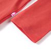 T-shirt enfants à manches longues rouge brûlé 116