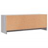 vidaXL Meuble TV sonoma gris 102x30x37,5 cm bois d'ingénierie