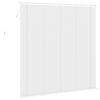 vidaXL Store V&eacute;nitien R&eacute;glable Blanc 150 x 150 cm PVC