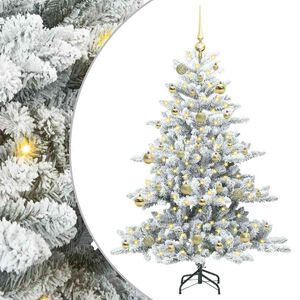vidaXL Sapin de No&euml;l Artificiel &agrave; Branches Articul&eacute;es Blanc 150 cm