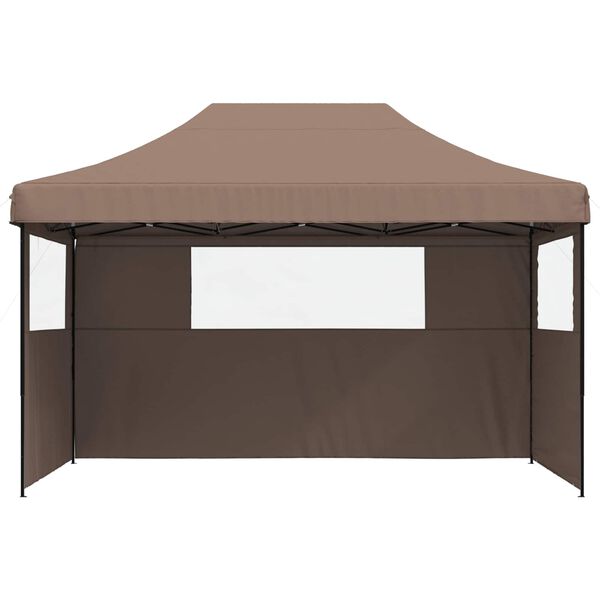 vidaXL Tente de f&ecirc;te Marron 292 x 440 x 315 cm Tissu Oxford