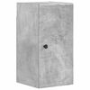 vidaXL Armoire murale de salle de bain BREDA Gris b&eacute;ton