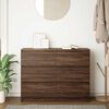 vidaXL Buffet ch&ecirc;ne marron 100x35x76 cm bois d'ing&eacute;nierie