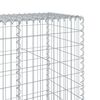 vidaXL Panier gabion avec couvercle 300x50x200 cm fer galvanisé