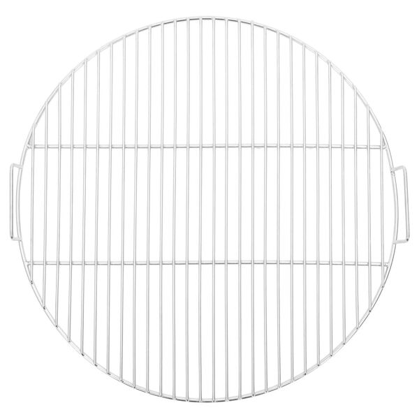 vidaXL Grille de barbecue ronde &Oslash;54 cm acier inoxydable 304