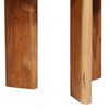 vidaXL Tables basses gigognes 3 pcs Marron Bois d'Acacia Massif
