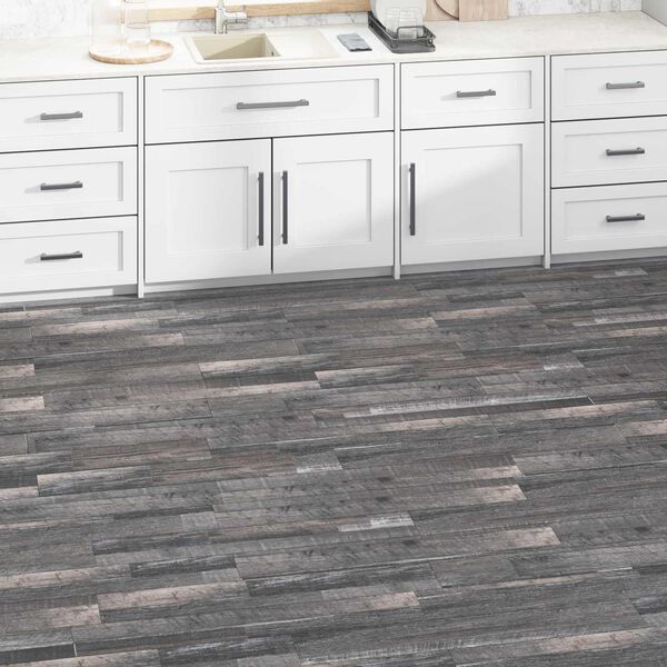 vidaXL Planches de sol 36 pcs Marron 5,02 m&sup2; PVC