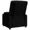 vidaXL Fauteuil inclinable électrique Noir Similicuir