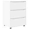 vidaXL Armoire de rangement 60 x 48 x 81 cm Bois d'ing&eacute;nierie Blanc