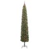 vidaXL Sapin de No&euml;l artificiel Vert 300 cm PVC et acier et plastique
