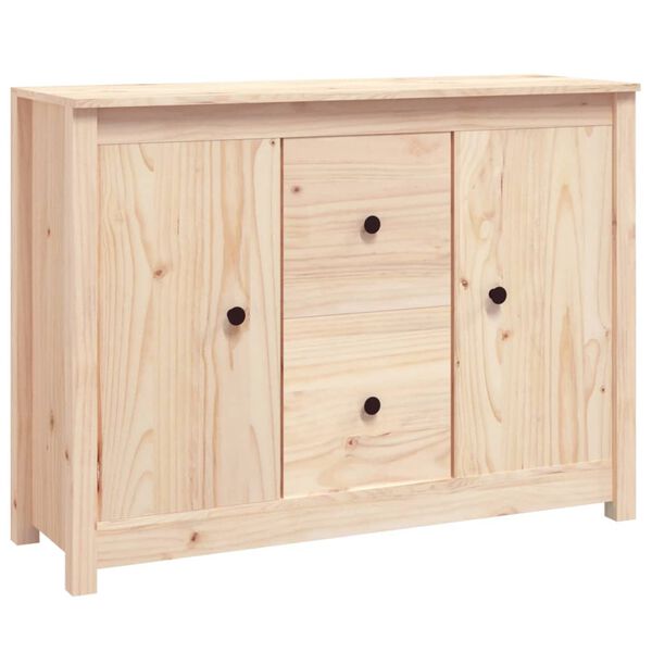 vidaXL Buffet 100x35x74 cm Bois massif de pin