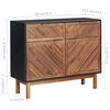 vidaXL Buffet 90x33,5x75 cm Bois d'acacia solide et MDF