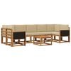 vidaXL Ensemble de canap&eacute;s d'ext&eacute;rieur 6 pc