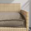 vidaXL Coussin Taupe 150 x 40 x 8 cm Tissu Oxford