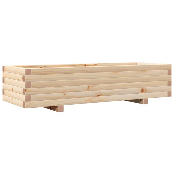 vidaXL Jardini&egrave;re 110x40x26,5 cm bois de pin massif