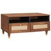 vidaXL Table basse 80 x 54 x 40 cm Bois de mangue massif