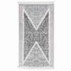 vidaXL Tapis Noir et gris 120x180 cm Coton