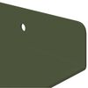 vidaXL &Eacute;tag&egrave;re flottante 3 pcs Vert olive 40 x 9 x 2,5 cm Acier
