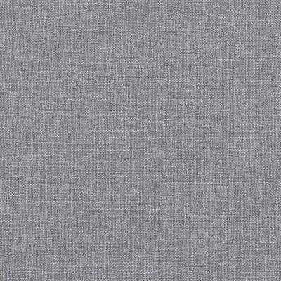 vidaXL Banc avec coussins gris clair 113x64,5x75,5 cm tissu