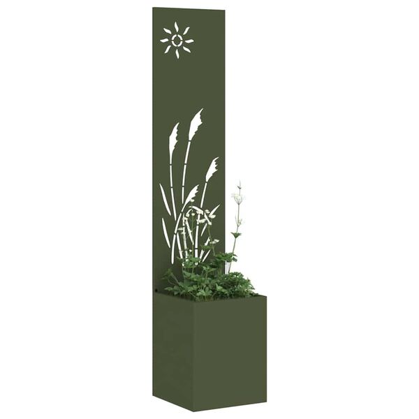 vidaXL Écran de confidentialité de jardin Vert olive 32 x 140 cm