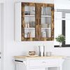 vidaXL Armoire de cuisine Ch&ecirc;ne fum&eacute; 80 x 31 x 80 cm Bois d'ing&eacute;nierie
