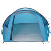 vidaXL Tente de camping avec toit Bleu 308 x 268 x 130 cm Polyester