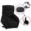 vidaXL Fauteuil inclinable de massage Noir Similicuir