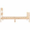 vidaXL Cadre de lit sans matelas 90x200 cm bois de pin massif