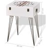vidaXL Tables de chevet 2 pcs 40x30x57 cm Blanc