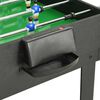vidaXL Table de jeu multiple 15 en 1 121x61x82 cm Noir