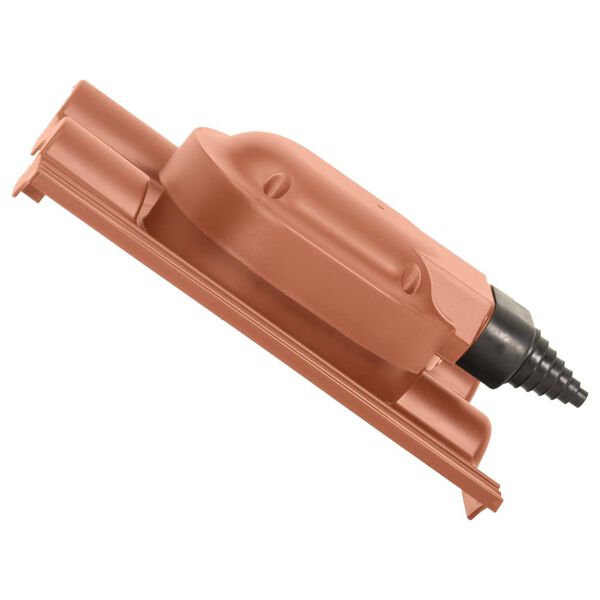 vidaXL Travers&eacute;e solaire pour la tuile de toit Frankfurt Rouge brique