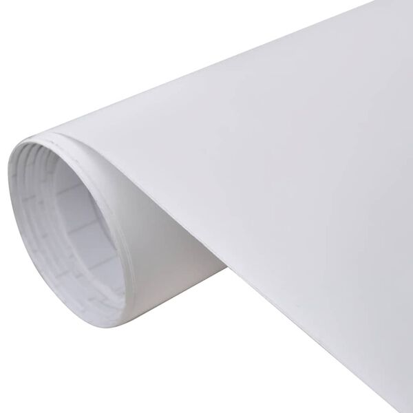 vidaXL Films de voiture 2 pcs Blanc mat 100x150 cm+50x150 cm